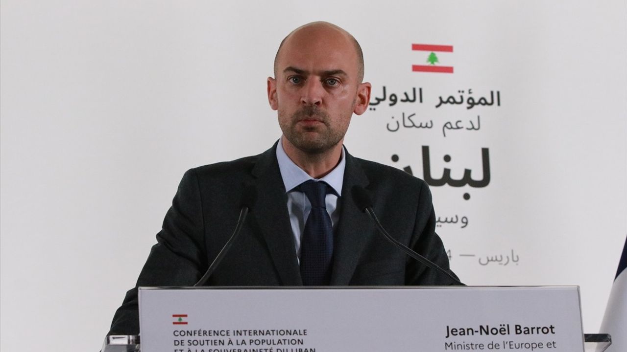 Fransa: Lübnan'ın Uluslararası Destek İhtiyacı Acil