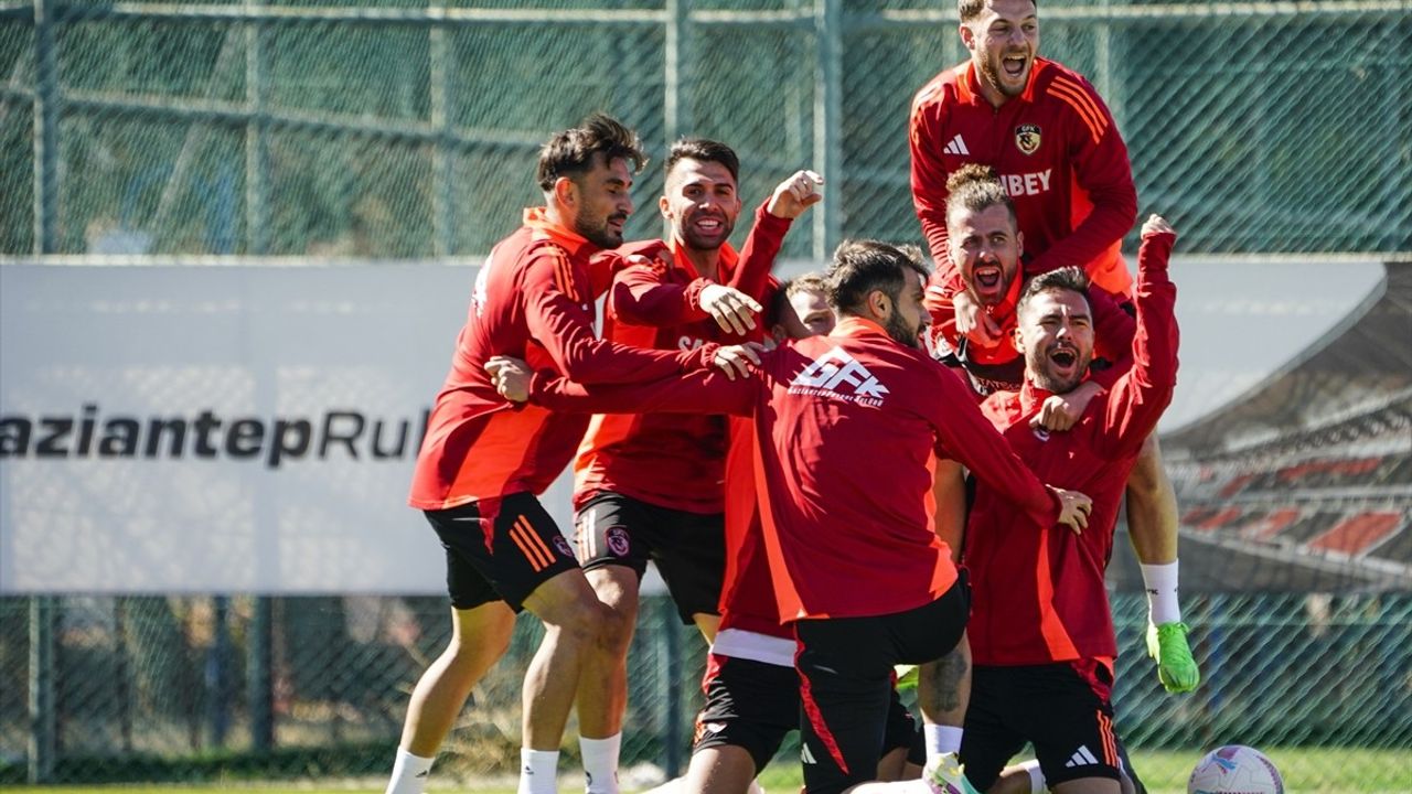 Gaziantep FK, Konyaspor Maçına Hazırlıklarını Sürdürüyor