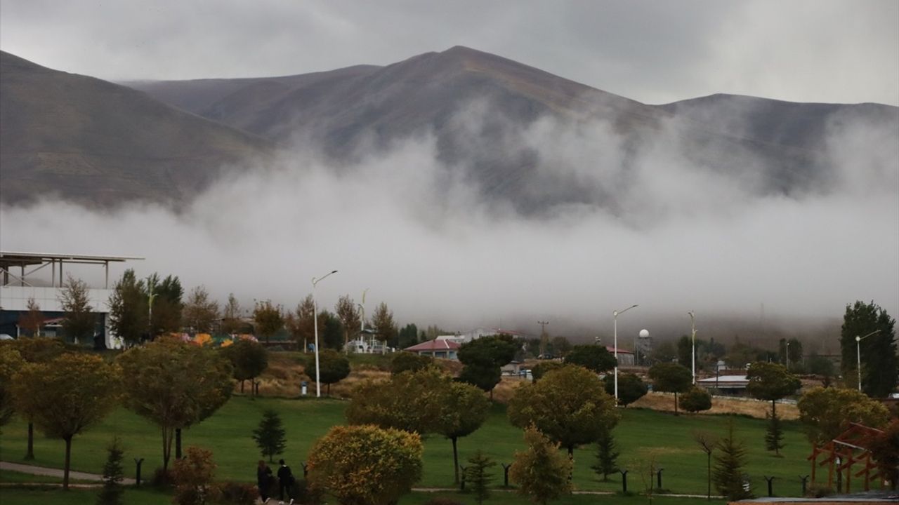 Iğdır'da Görülen Eşsiz Sis Manzaraları