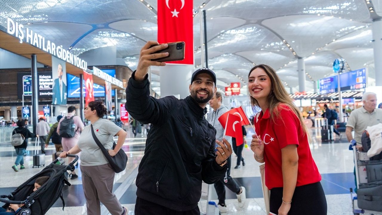 İstanbul Havalimanı'nda Cumhuriyet Bayramı Coşkusu