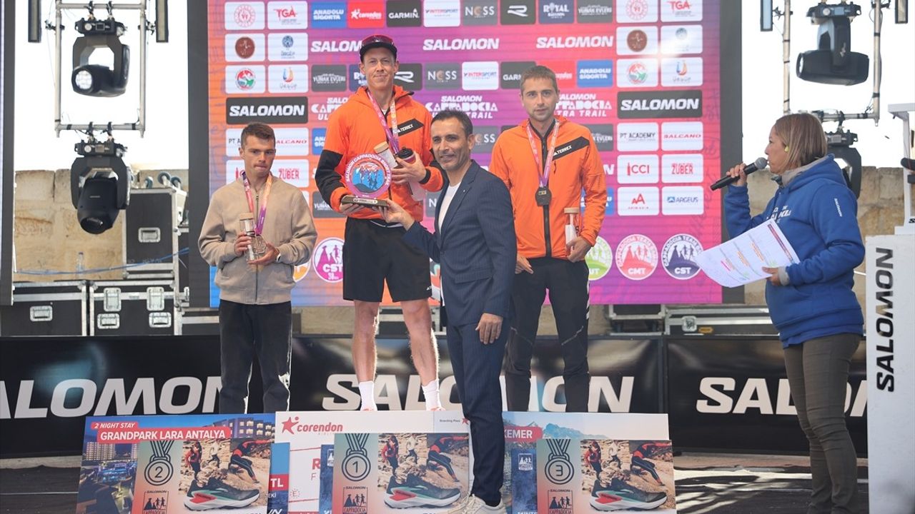 Kapadokya Ultra Trail Koşusu'nda Şampiyonlar Belli Oldu