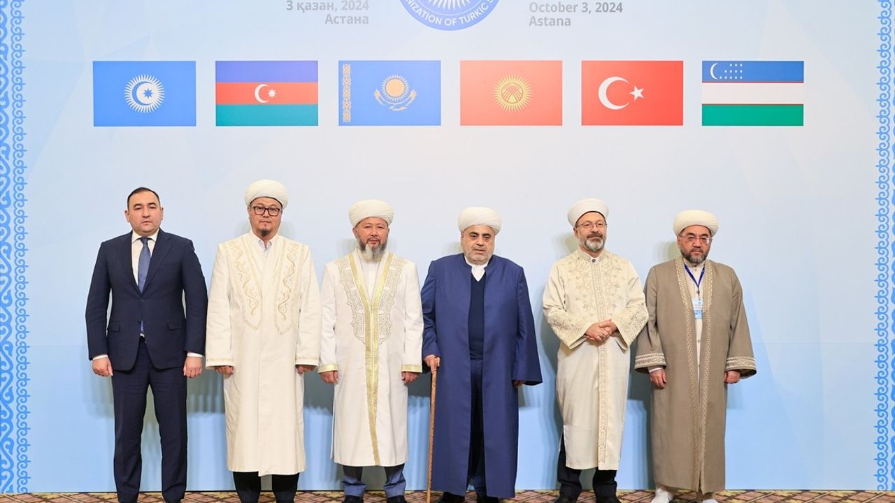 Kazakistan'da Türk Devletleri Teşkilatı Diyanet İşleri Başkanları Konseyi Toplandı