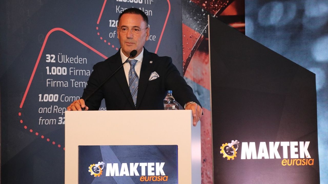 MAKTEK Avrasya Fuarı'nda 85 Bin Ziyaretçi Bekleniyor