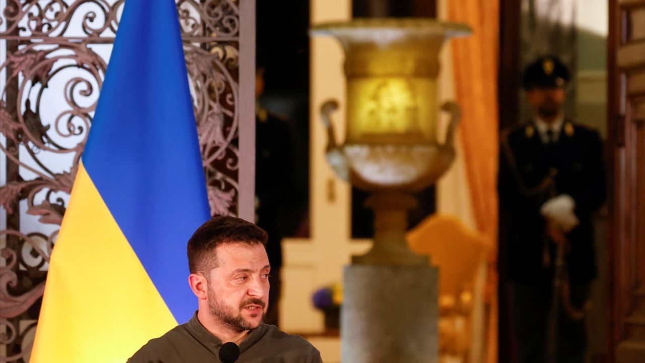 Meloni ve Zelenskiy: Roma'da Ukrayna'nın Zafer Planı Üzerine Görüşmeler