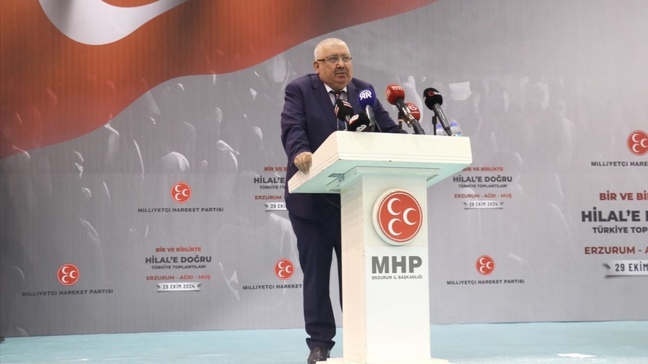 MHP Genel Başkan Yardımcısı Yalçın'dan Çarpıcı Açıklamalar