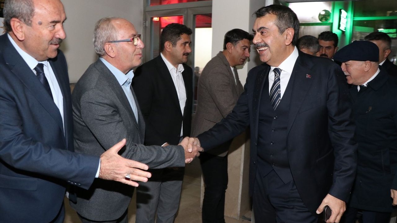 Milli Eğitim Bakanı Tekin'in Erzurum'daki Açıklamaları