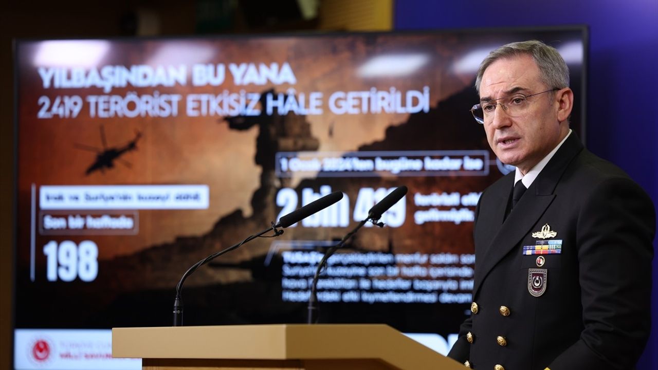 MSB'den Terörle Mücadele ve Sınır Güvenliği Açıklamaları