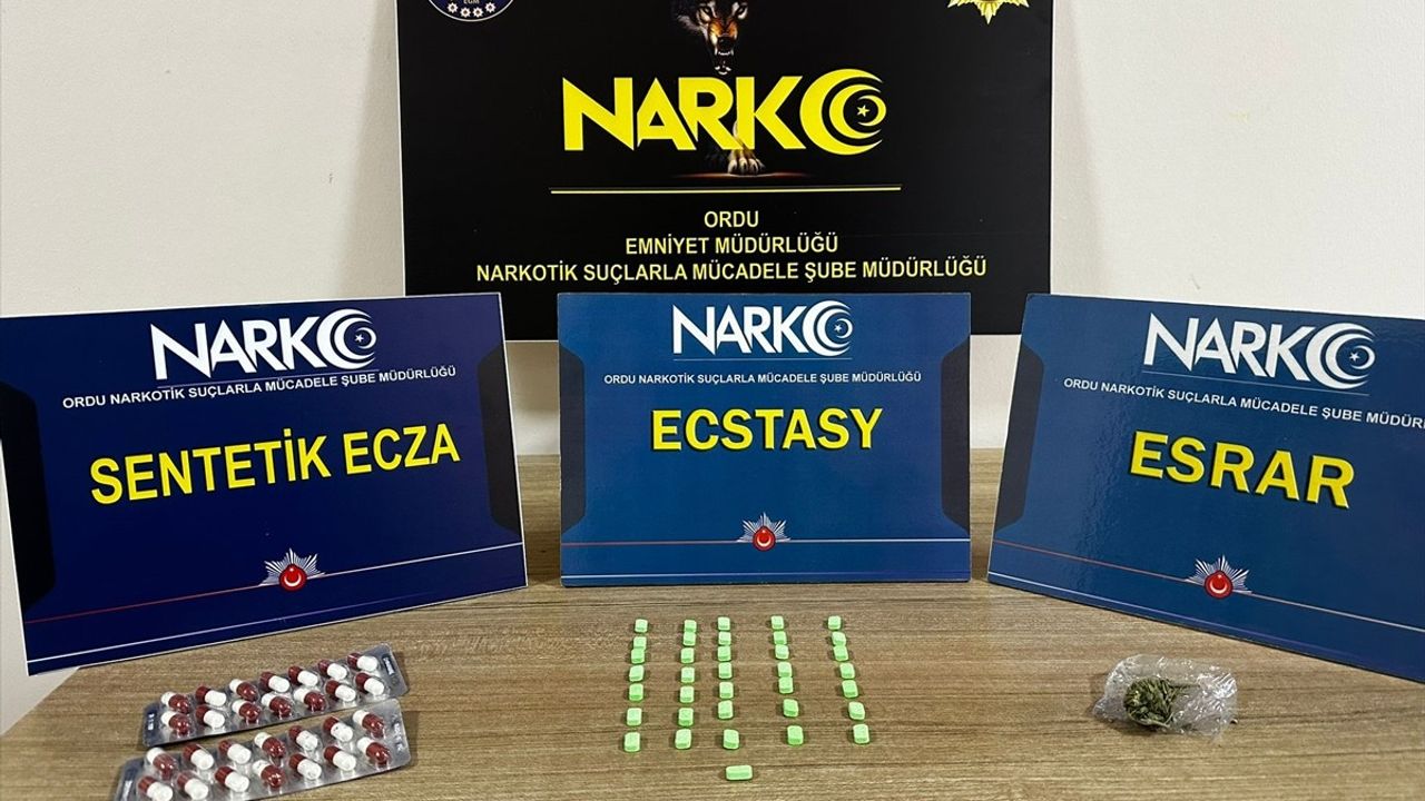 Ordu'da Uyuşturucu Operasyonu: 2 Tutuklama
