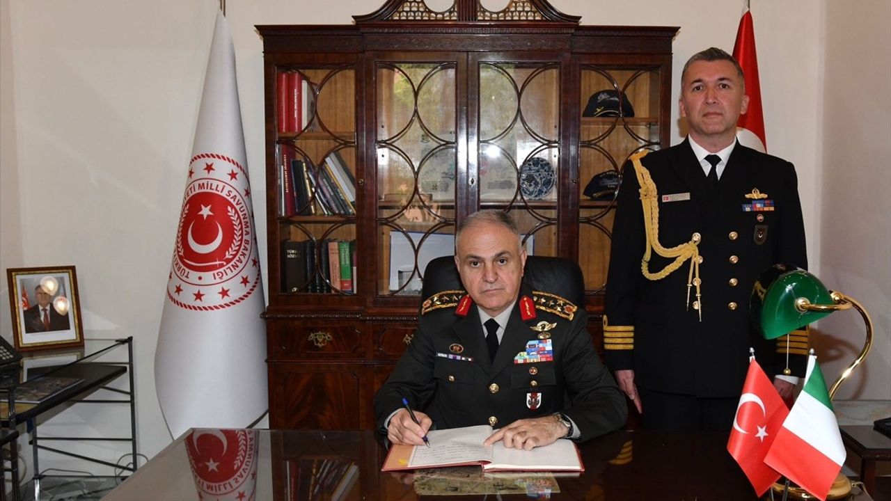 Orgeneral Metin Gürak İtalya'da Resmi Ziyaret Gerçekleştirdi