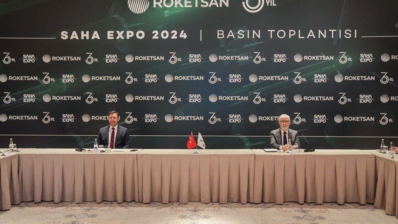 Roketsan, SAHA EXPO'da Yeniliklerini Tanıttı