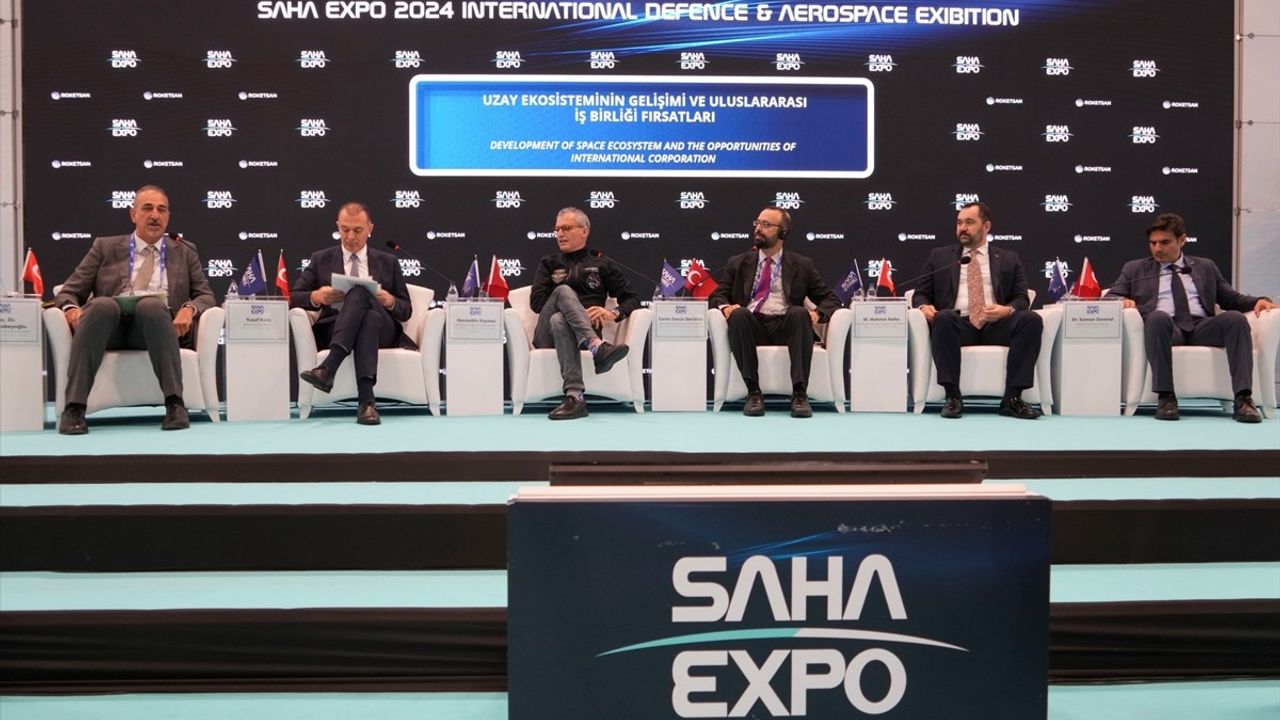 SAHA EXPO'da Uzay Ekosistemi ve Uluslararası İşbirlikleri Tartışıldı