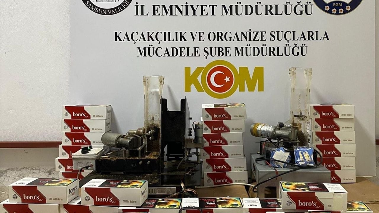 Samsun'da Kaçakçılık Operasyonu: 2 Gözaltı