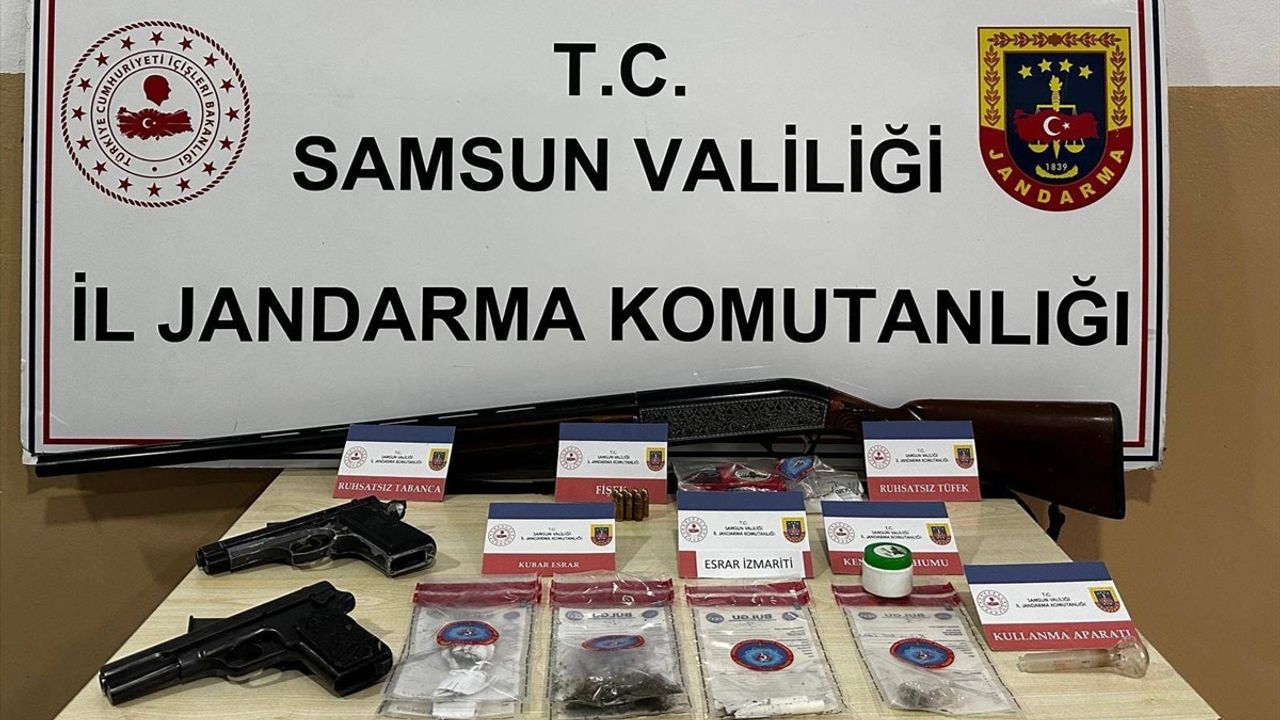 Samsun'da Uyuşturucu Operasyonu: İki Gözaltı