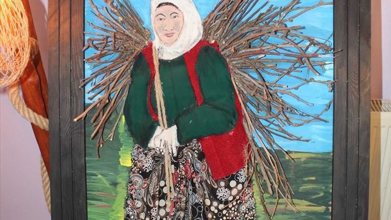 Samsun'da Yükümlülerin El Emeği Ürünleri Sergilendi