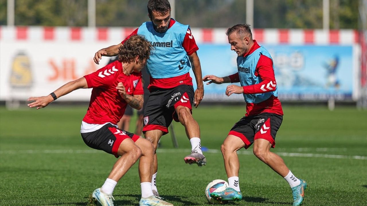 Samsunspor Fenerbahçe Maçına Hazırlıklarını Sürdürüyor