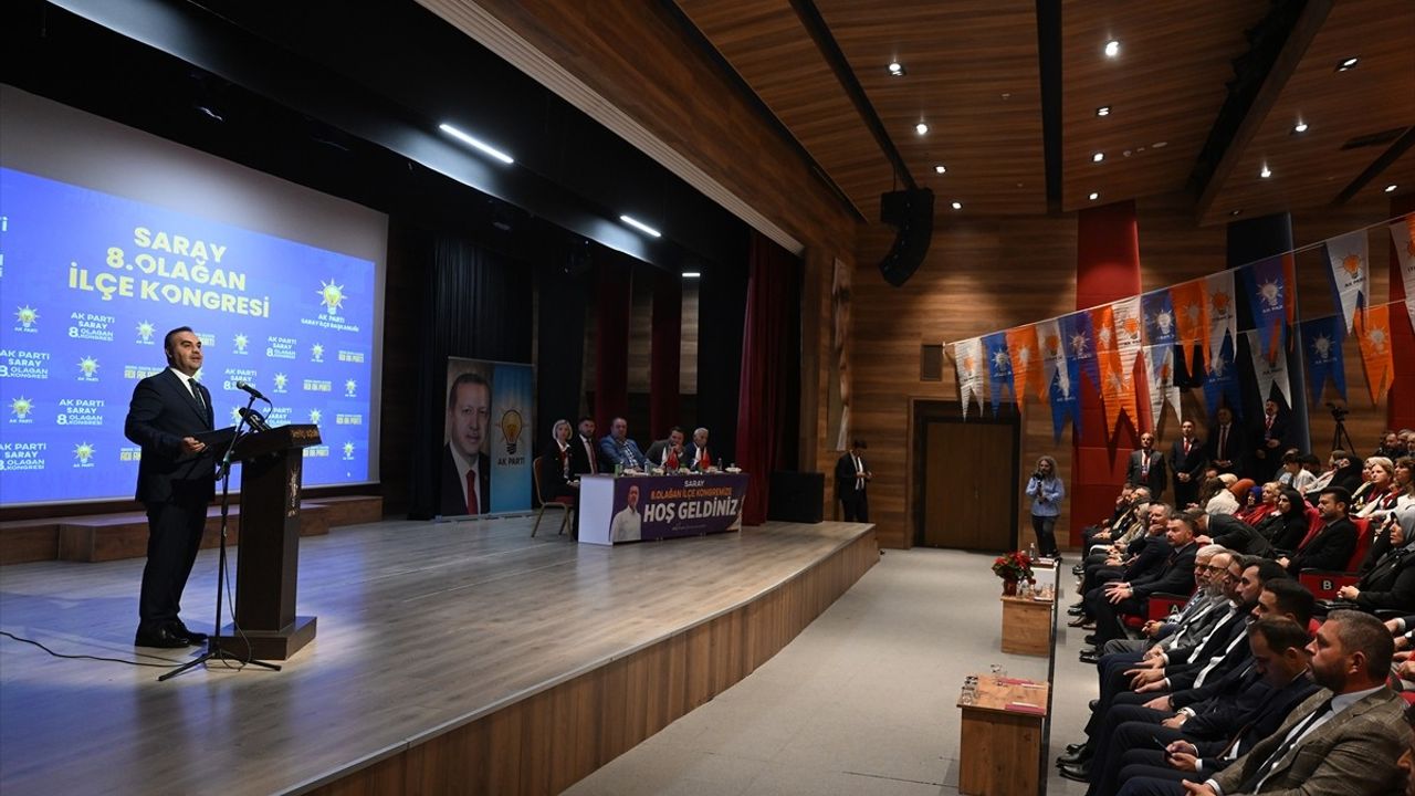 Sanayi ve Teknoloji Bakanı Kacır'dan AK Parti Saray Kongresi’ne Vurgu