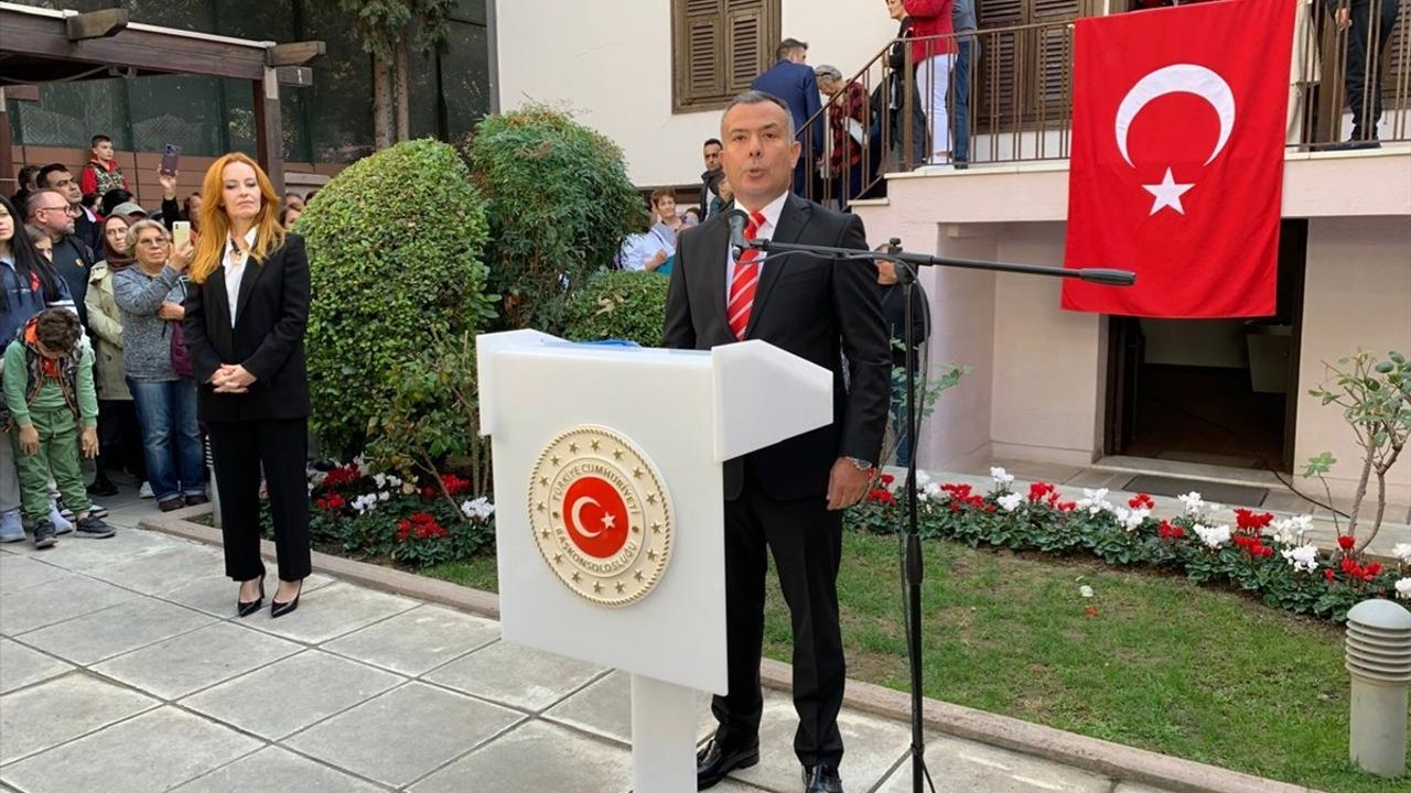 Selanik'te 101. Yıl Cumhuriyet Töreni Düzenlendi