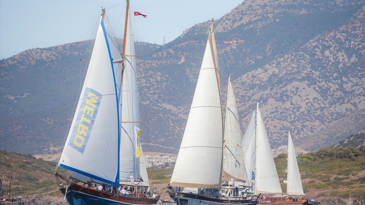 The Bodrum Cup Yelken Yarışları'nda Heyecan Dorukta