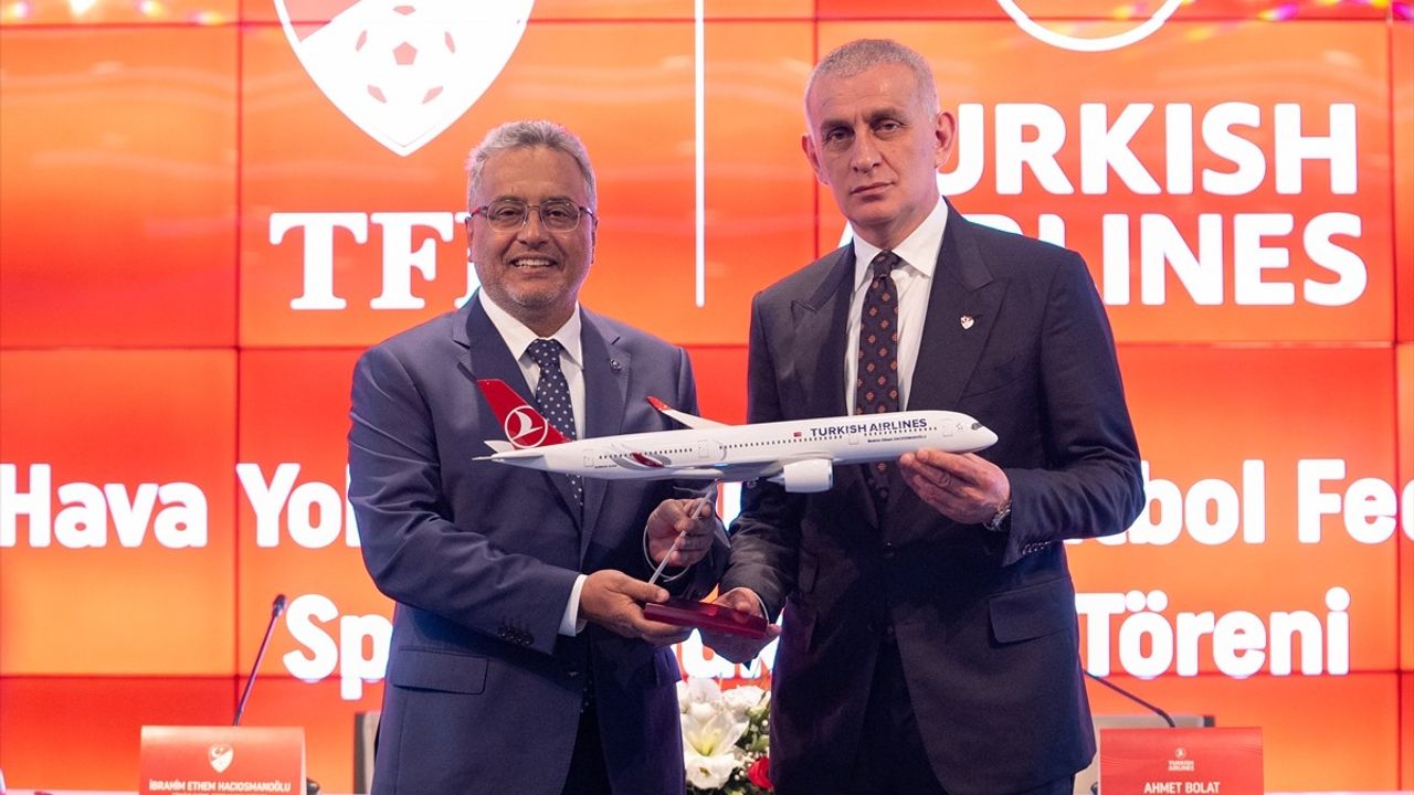 THY ve TFF Arasında Tarihi Sponsorluk Anlaşması