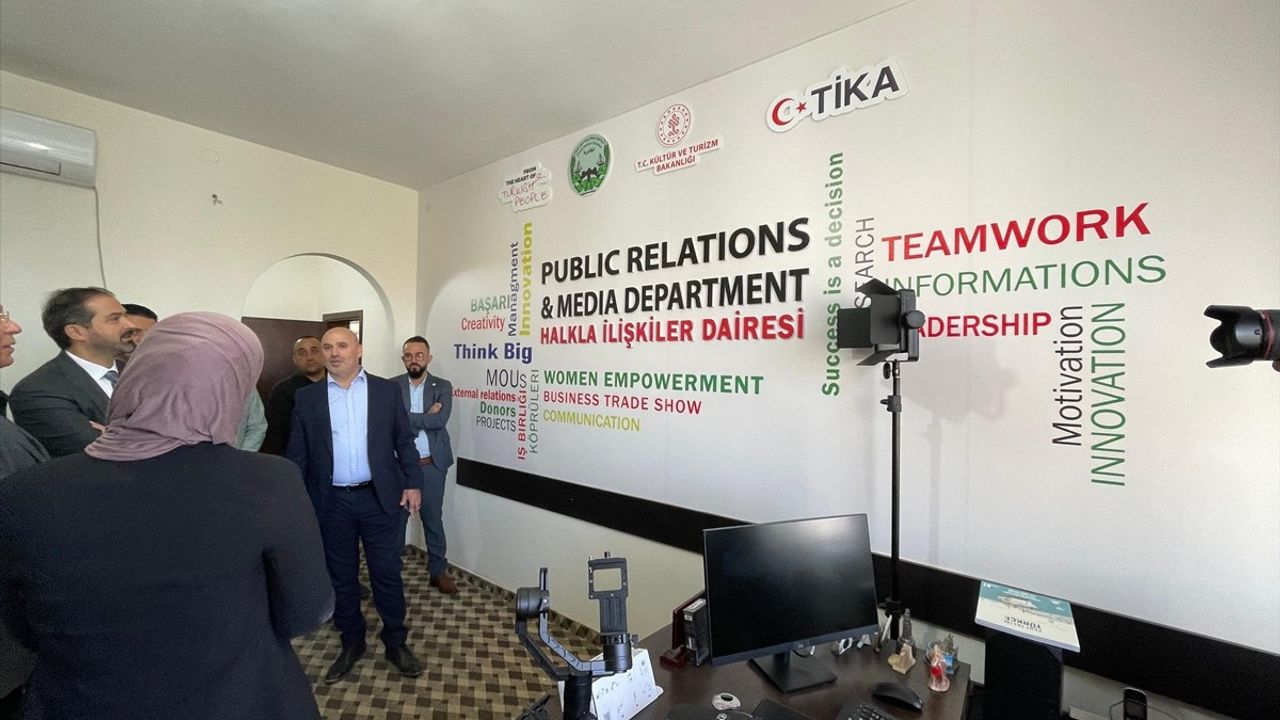 TİKA, Filistinli Kadınların Üretim Faaliyetlerine Ekipman Desteği Sağladı