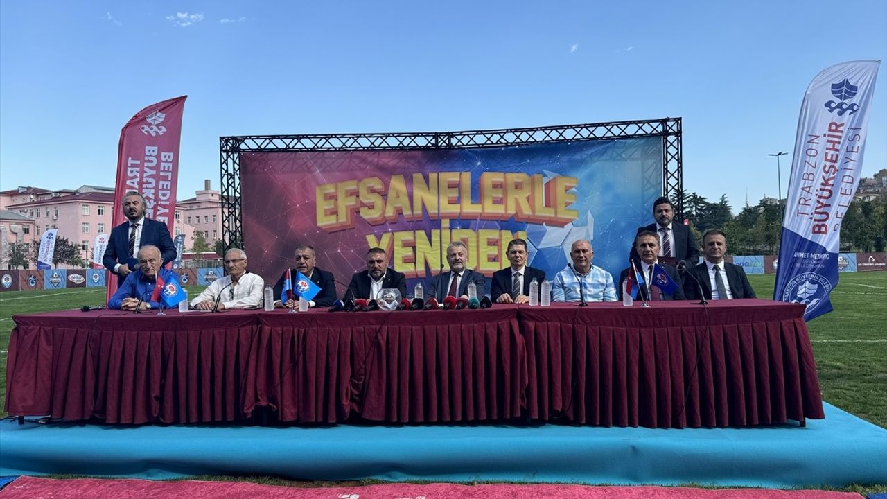 Trabzon'da Efsanelerle Yeniden Futbol Turnuvası Başlıyor