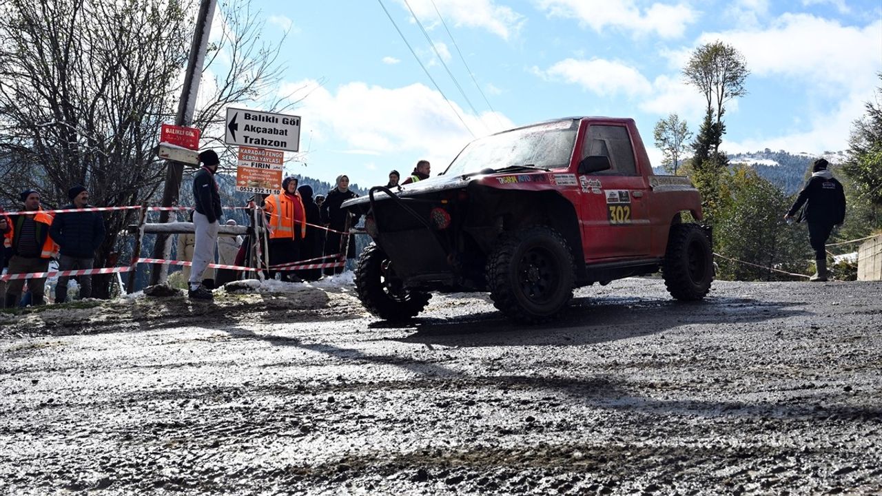 Trabzon'da Türkiye Off-Road Şampiyonası'nın 5. Ayağı Gerçekleşti