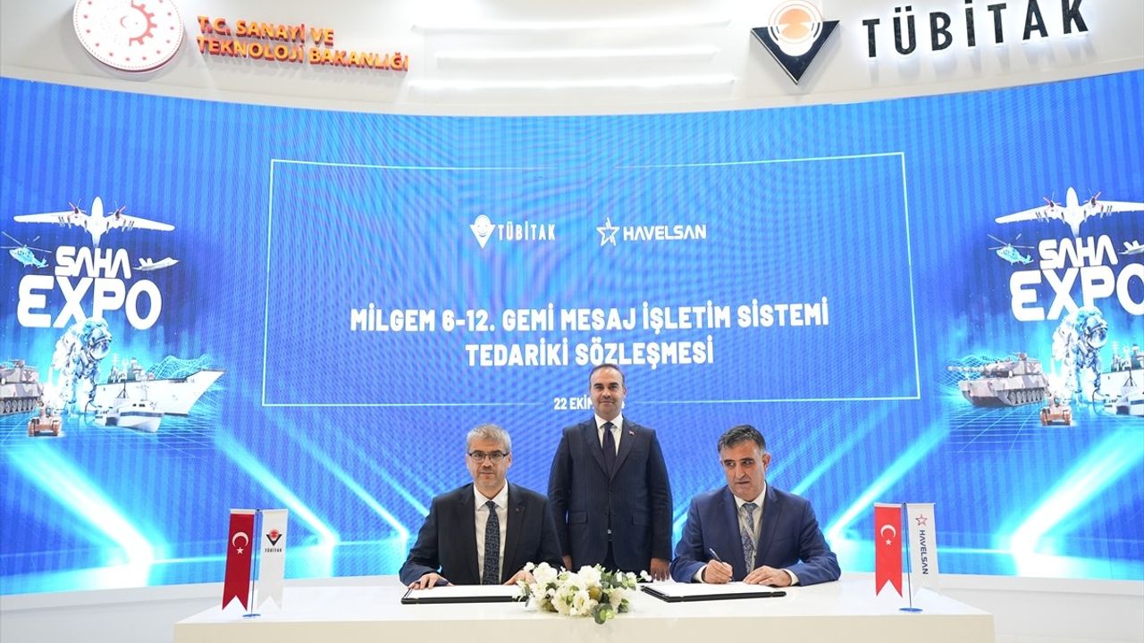TÜBİTAK, Savunma ve Uzay Alanında Yeni Anlaşmalara İmza Attı