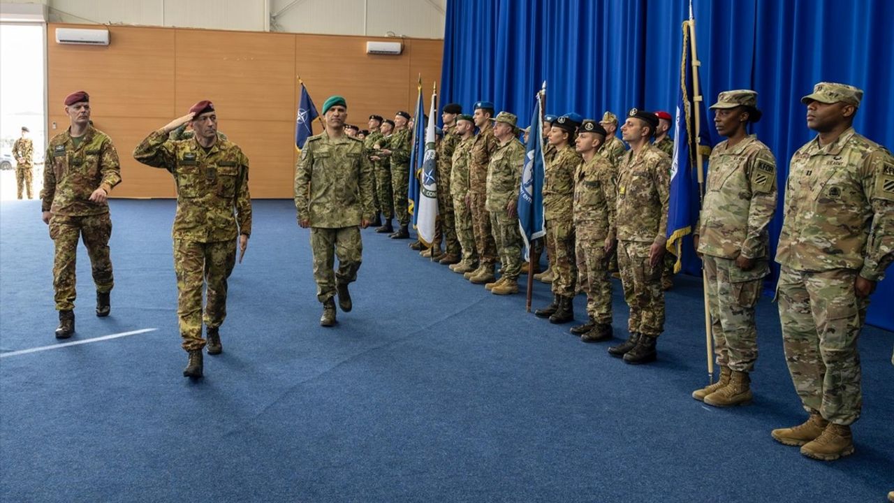 Tuğgeneral Cahit İrican, NATO'nun Kosova Barış Gücü Komutan Yardımcılığı Görevini Devraldı