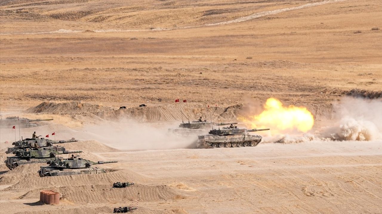 Türk Silahlı Kuvvetleri, 'Ateş Serbest-2024' Faaliyetinde Hedefleri Tam Isabetle Vurdu