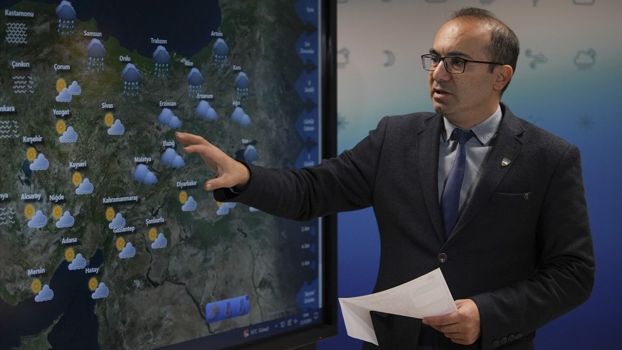 Türkiye'de Mevsim Normallerinde Sıcaklıklar Devam Ediyor