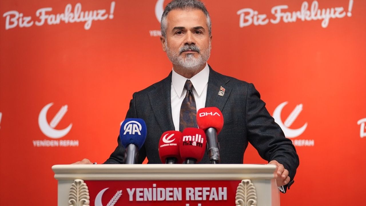 Yeniden Refah Partisi'nden İddialı Açıklamalar: Terörist Başının Mesajı İmralı'dan Olmalı