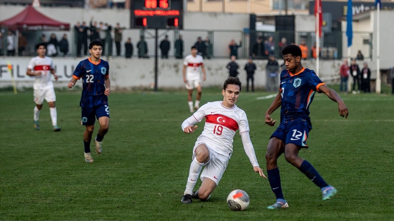 18 Yaş Altı Milli Futbol Takımı, Hollanda ile 1-1 Berabere Kaldı