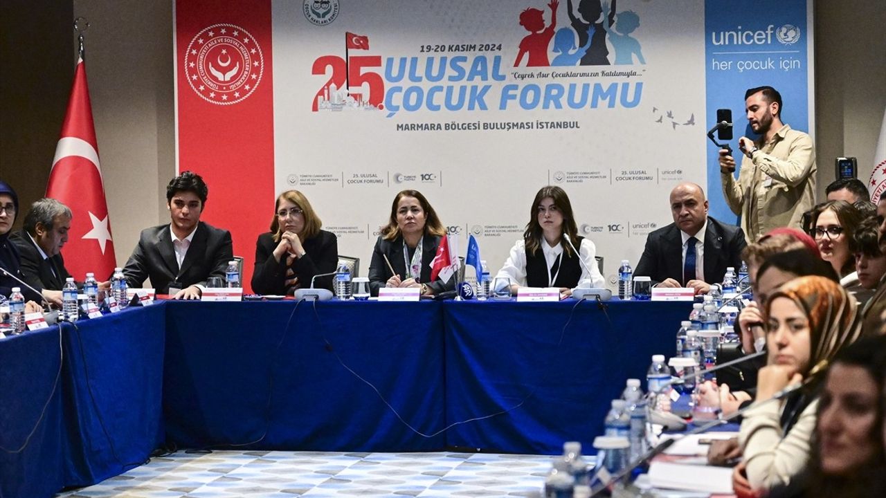 25. Ulusal Çocuk Forumu'nda Çocuk Hakları Teması İşlendi