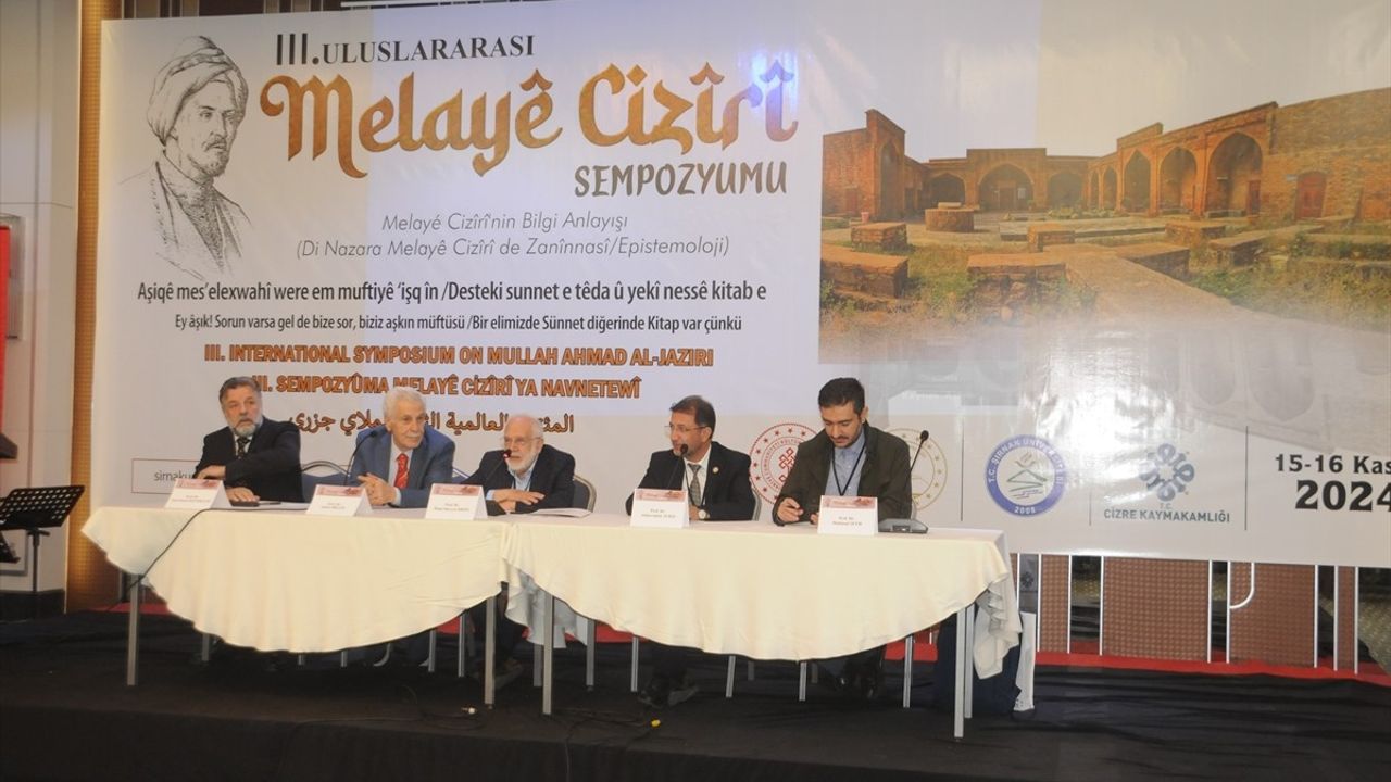 3. Uluslararası Melaye Ciziri Sempozyumu Şırnak'ta Başladı