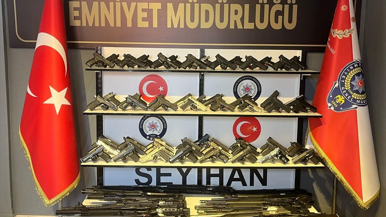 Adana'da Büyüklükte Silah Operasyonu: 73 Ruhsatsız Silah Ele Geçirildi