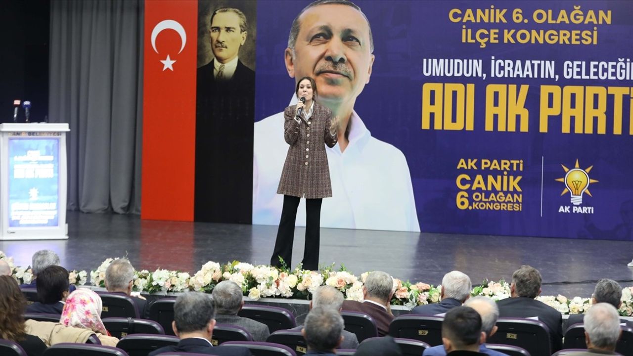 AK Parti'li Karaaslan, Canik İlçe Kongresi'nde önemli mesajlar verdi