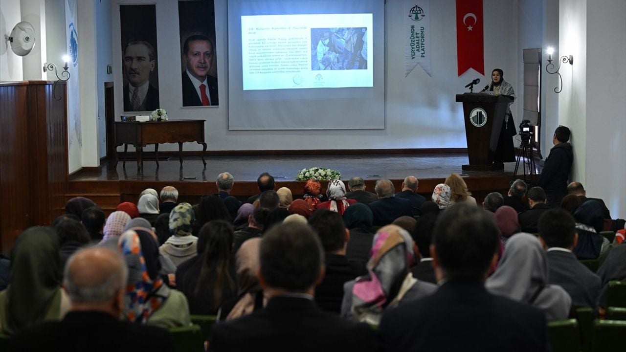 Ankara'da 'Filistinli Çocuklara Yönelik Hak İhlalleri ve Soykırım Raporu' Açıklandı