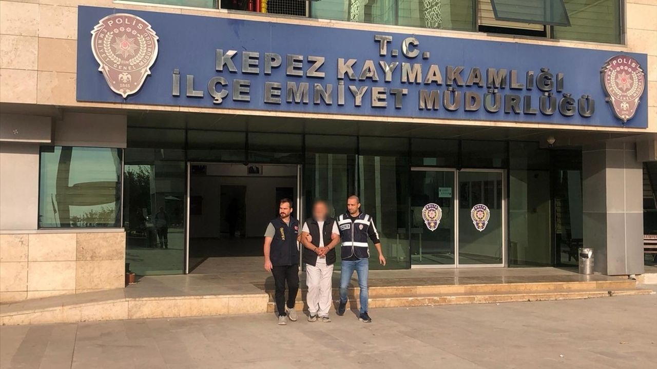 Antalya'da 23 Yıl Hapis Cezası Olan Mahkum Yakalandı