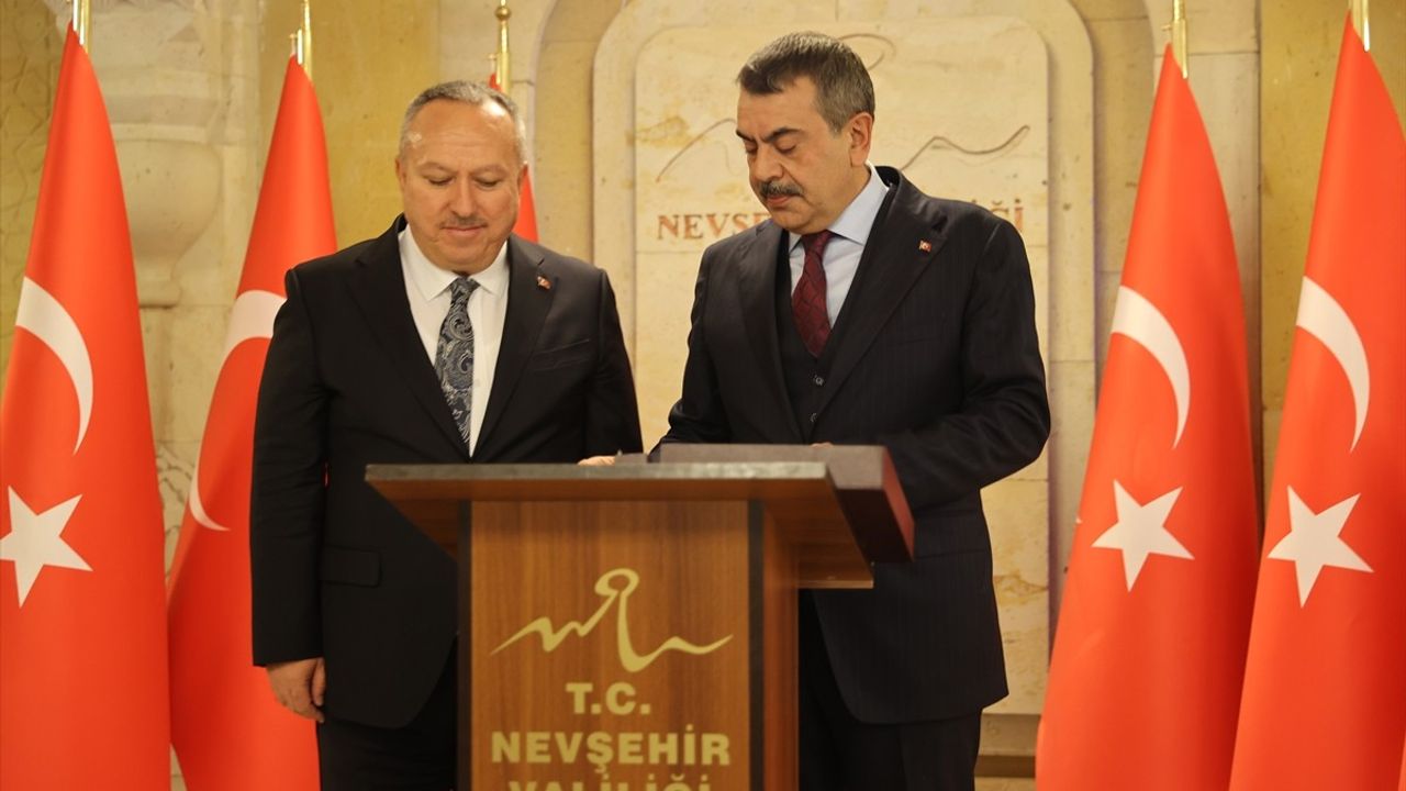 Bakan Tekin'den Nevşehir'de Eğitim Devrimi Vurgusu