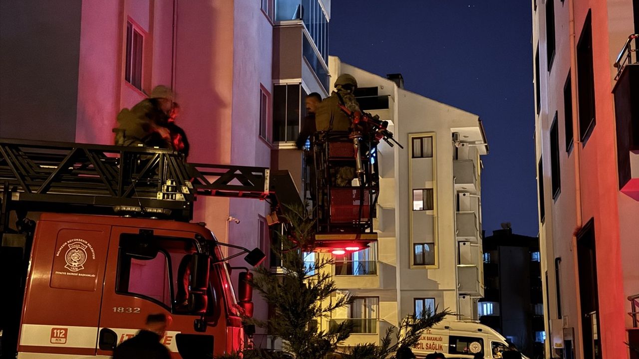 Balıkesir'de Kadın Rehin Alındı, Şüpheli Polis Tarafından Etkisiz Hale Getirildi