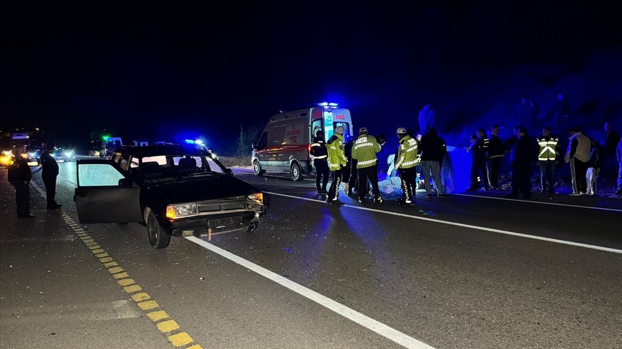 Bartın'da Trafik Kazası: Yaya Hayatını Kaybetti