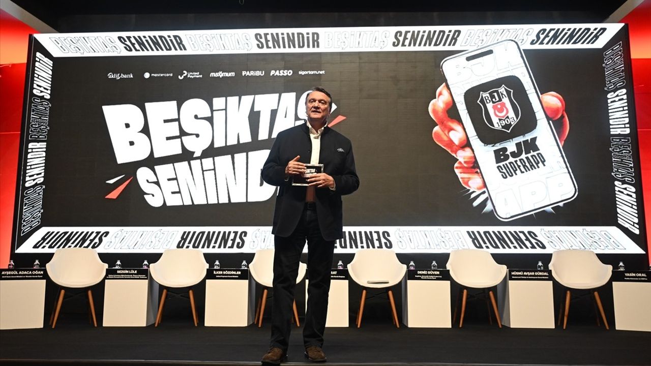 Beşiktaş Kulübü, 'BJK SuperApp' Mobil Uygulamasını Tanıttı