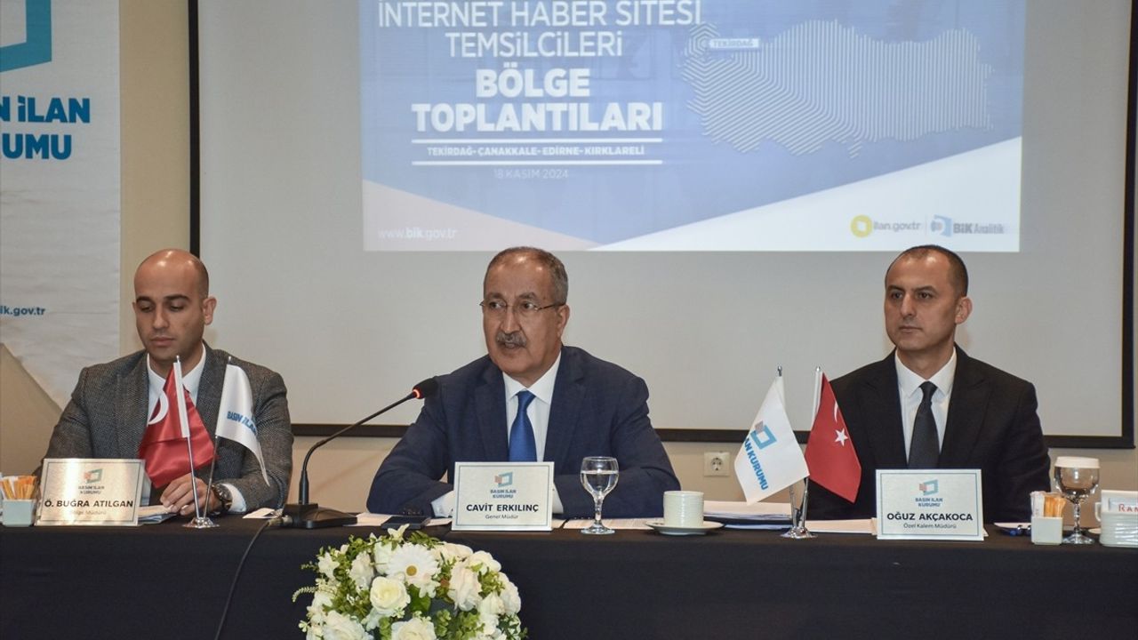 BİK Genel Müdürü Cavit Erkılınç: İnternet haber siteleri 2024'ün ilk 9 ayında 1 milyar lira gelir elde etti