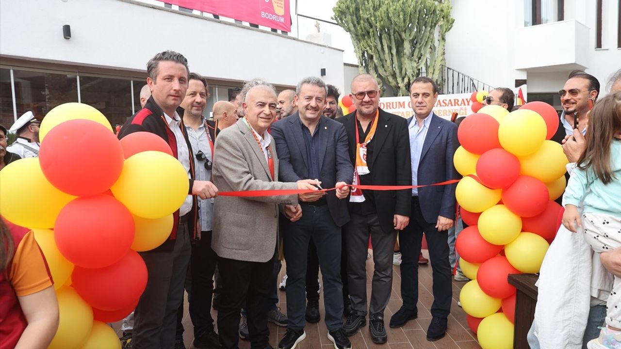 Bodrum'da Galatasaray Taraftarları Derneği Lokali Resmi Olarak Açıldı