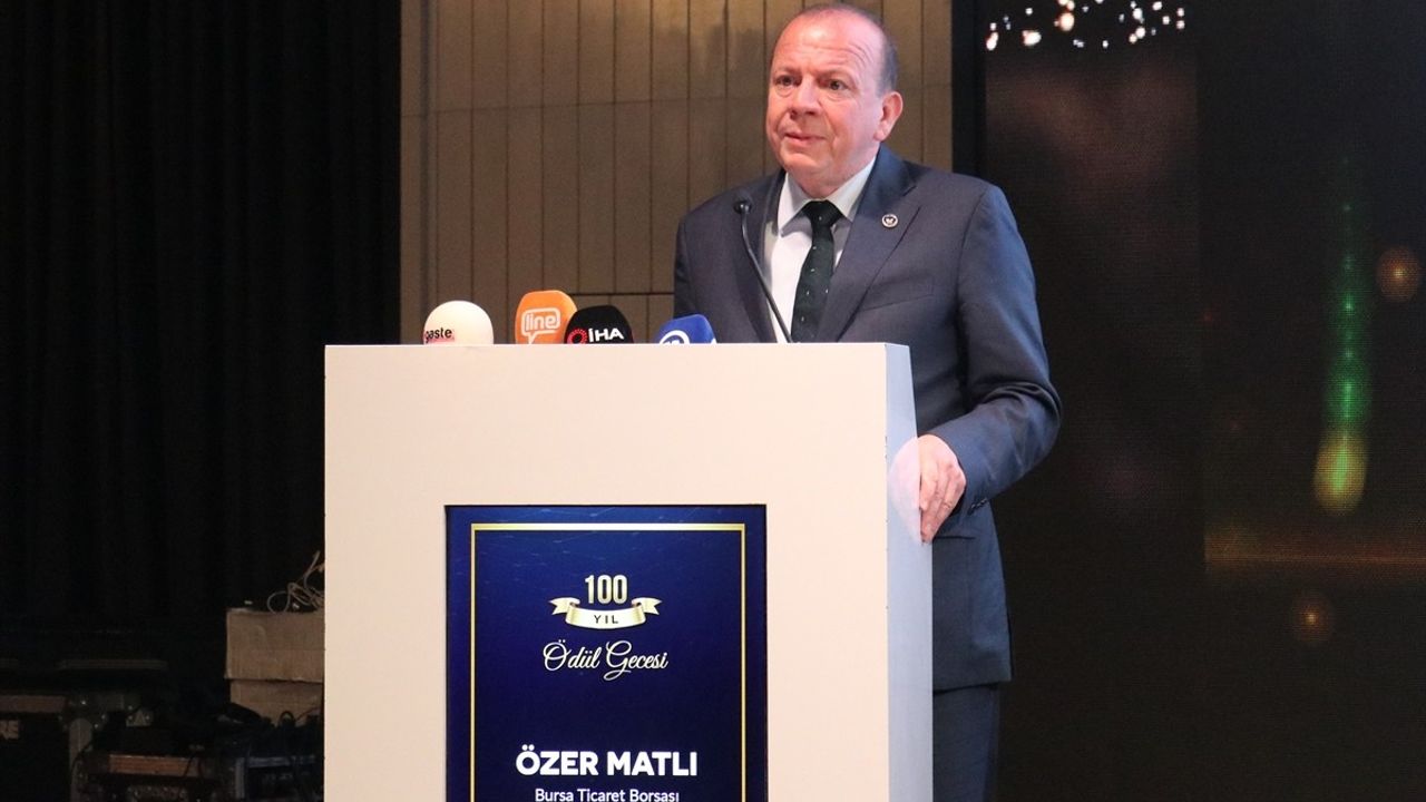 Bursa Ticaret Borsası 100. Yıl Ödül Töreni Gerçekleştirildi