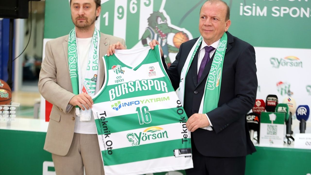 Bursaspor Basketbol'un İsim Sponsoru Yörsan Olacak