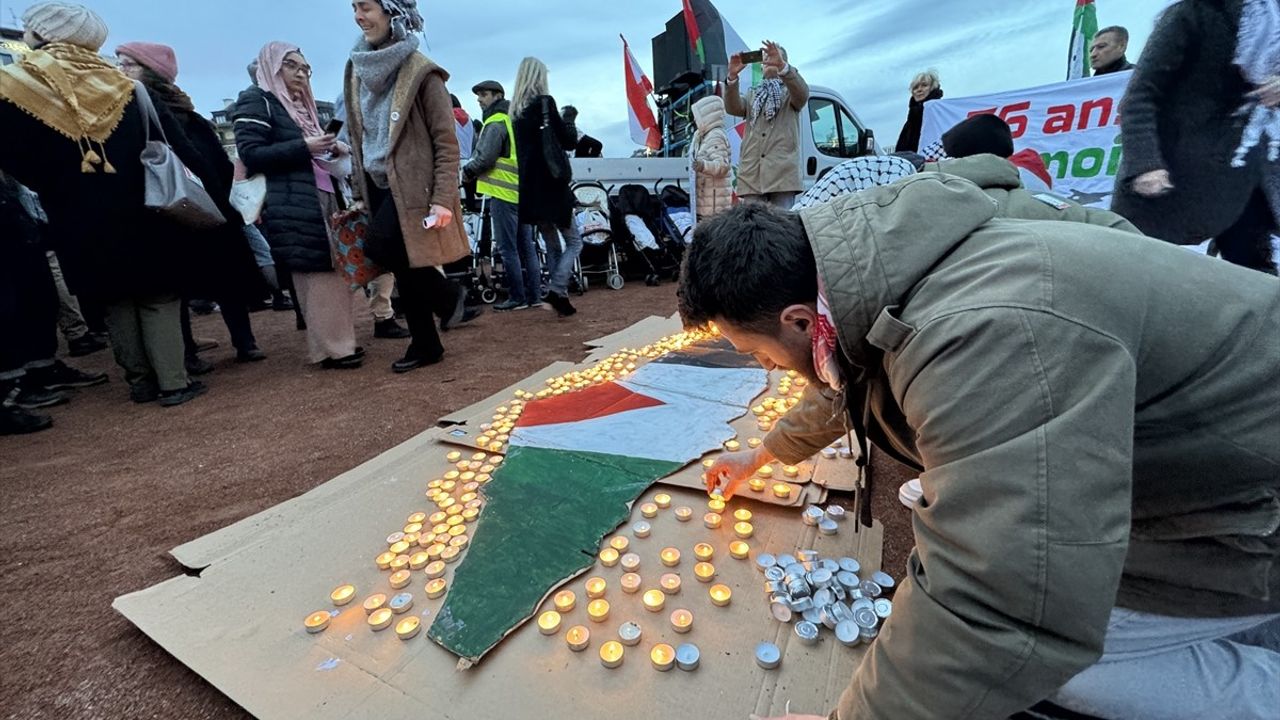 Cenevre'de İsrail'in Gazze ve Lübnan Saldırılarına Protesto Düzenlendi