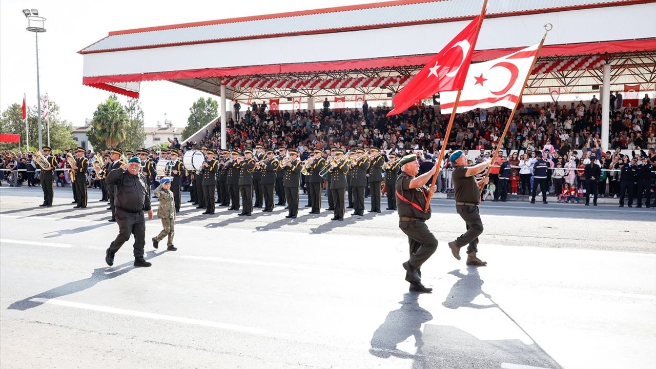 Cevdet Yılmaz, KKTC'nin 41. Kuruluş Yıl Dönümü Törenlerinde Bulundu