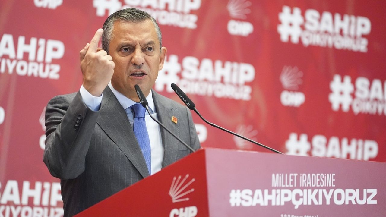 CHP Genel Başkanı Özgür Özel: İstanbul'un Seçmen İradesine Sahip Çıkacağız