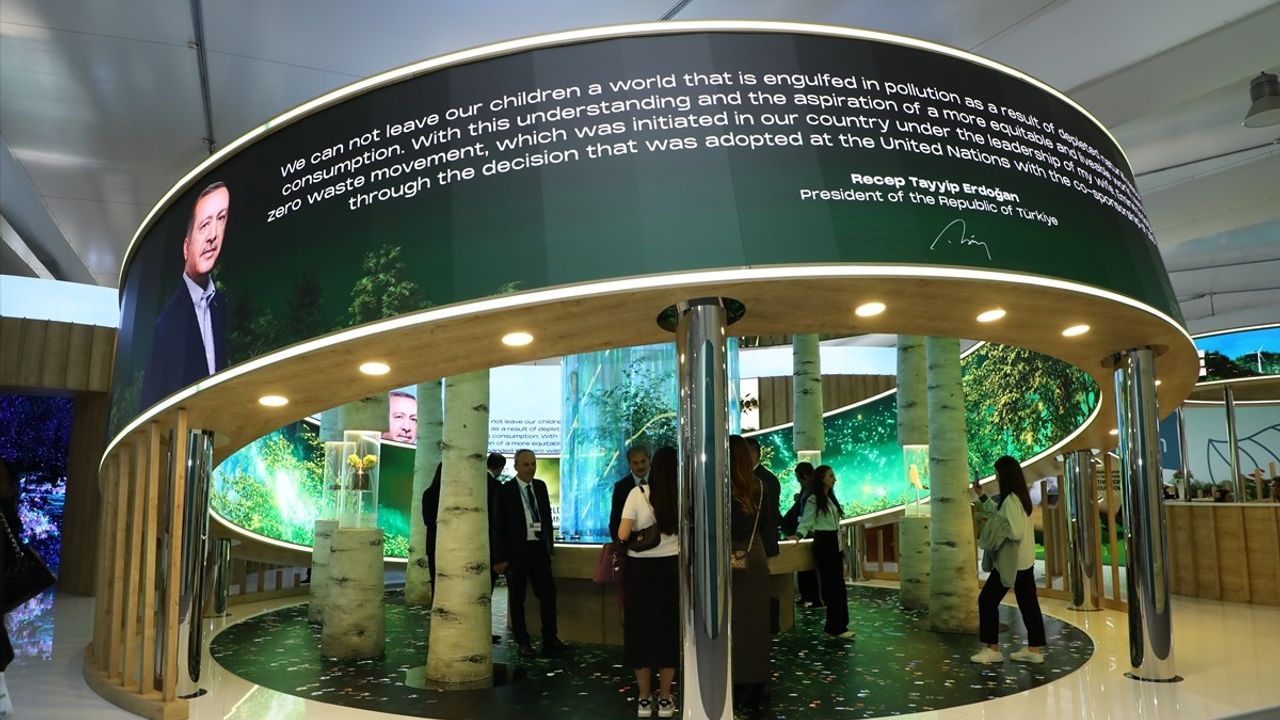 COP29'da Türkiye'nin 'Sıfır Atık' Standı Büyük İlgi Görüyor